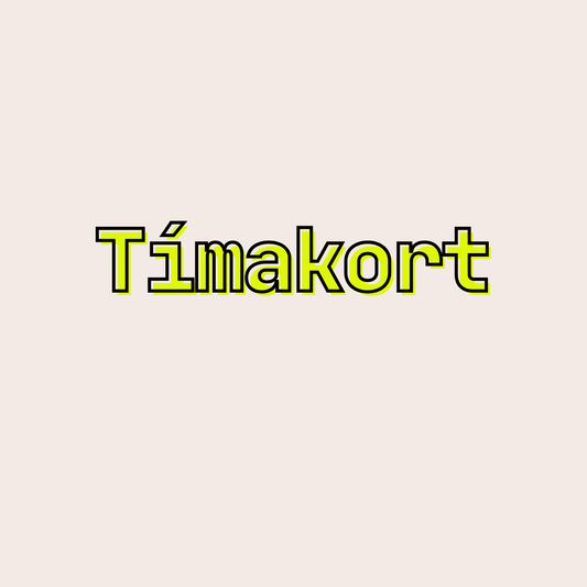 Tímakort